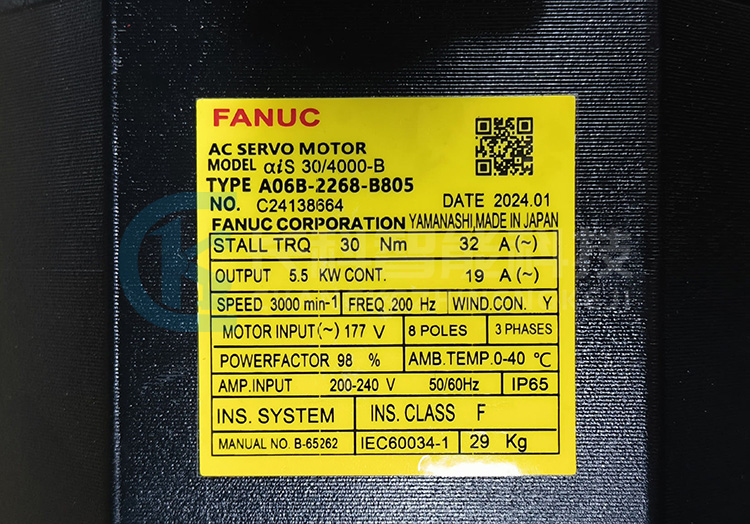 FANUC發那科機械手伺服電機A06B-2268-B805